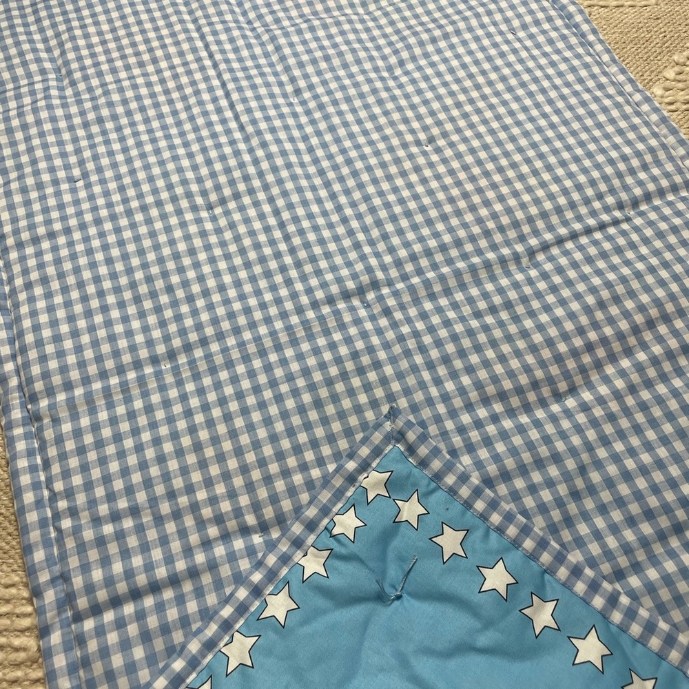 Handmade Spot the Dog Blue Quilt Train Ball Kite - Picture 2 of 11
